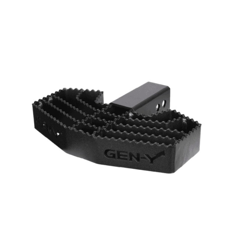 Gen-Y 2.5in Shank 3/4in Pin Holes Only Compatible w/32K Mega-Duty 500lb Capacity Serrated Hitch Step Gen-Y 2.5in Shank 3/4in Pin Holes Only Compatible w/32K Mega-Duty 500lb Capacity Serrated Hitch Step