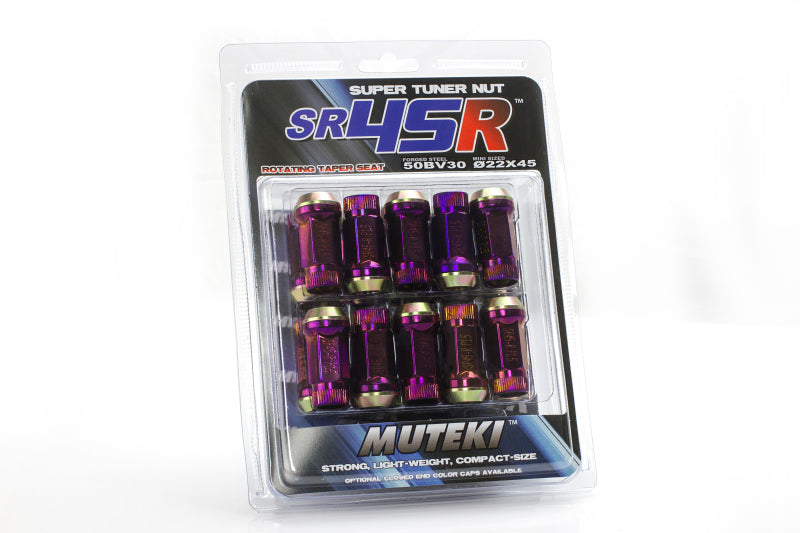 Wheel Mate Muteki HR38 Open End Lug Nuts 12x1.50 Black Chrome / Yellow Ring Wheel Mate Muteki HR38 Open End Lug Nuts 12x1.50 Black Chrome / Yellow Ring