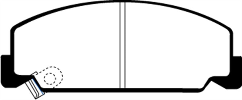 EBC 84-85 Honda Accord Sedan 1.8 Greenstuff Front Brake Pads EBC 84-85 Honda Accord Sedan 1.8 Greenstuff Front Brake Pads