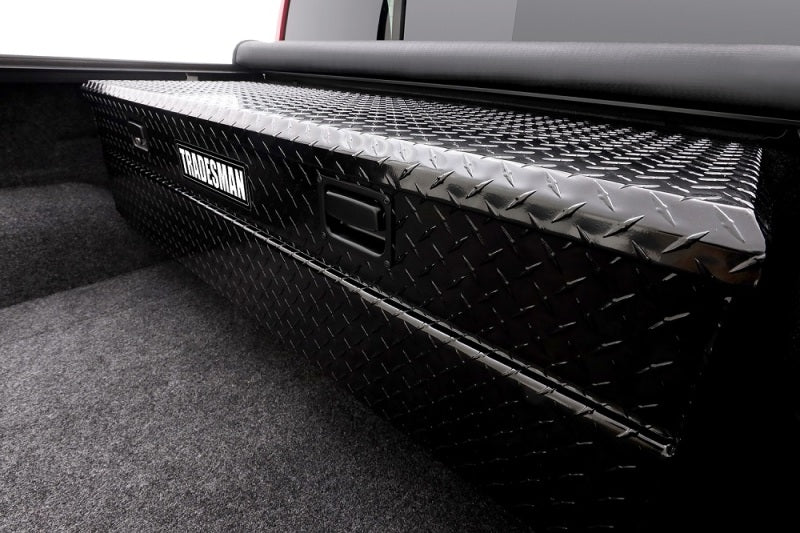 Tradesman Aluminum Flush Mount Truck Tool Box (56in.) - Black Tradesman Aluminum Flush Mount Truck Tool Box (56in.) - Black