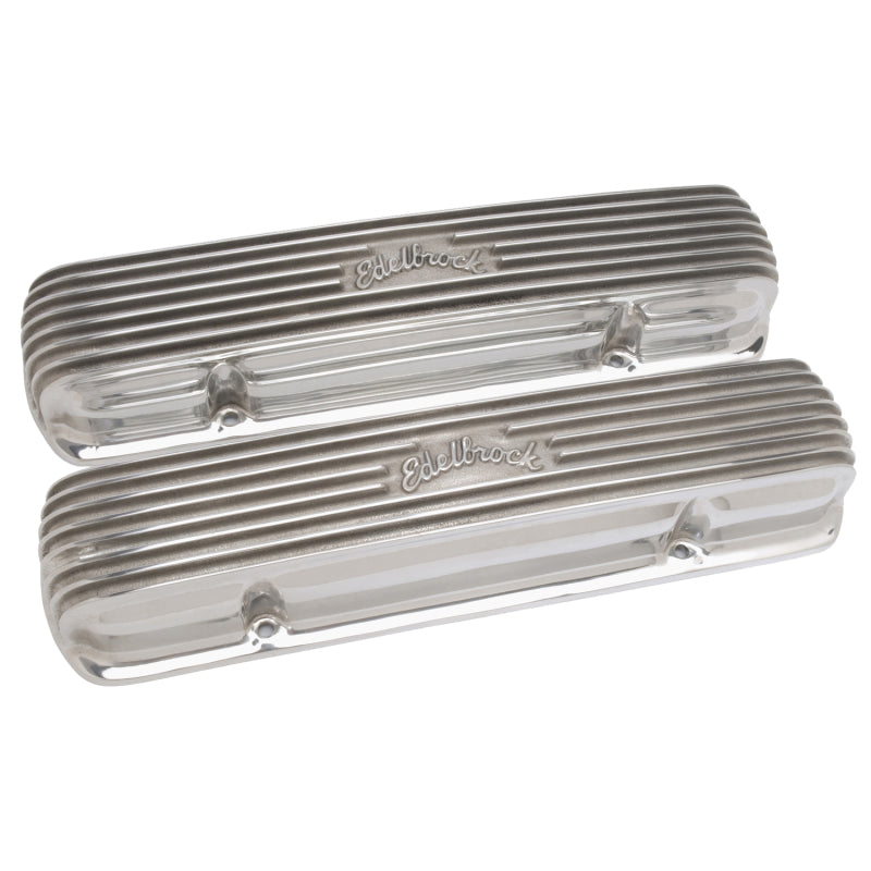Edelbrock Valve Cover Classic Series Pontiac 1962-1979 301-455 CI V8 Polshed Edelbrock Valve Cover Classic Series Pontiac 1962-1979 301-455 CI V8 Polshed