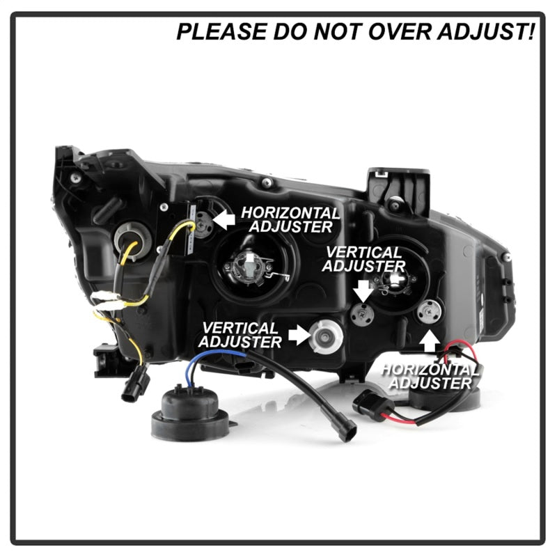 Spyder Honda Civic 16- 2DR/4DR/Hatchback Projector Headlights - Black PRO-YD-HC16SI-SEQGR-BK Spyder Honda Civic 16- 2DR/4DR/Hatchback Projector Headlights - Black PRO-YD-HC16SI-SEQGR-BK