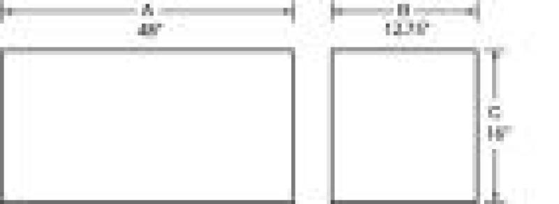 Tradesman Steel Top Mount Truck Tool Box (48in.) - Black Tradesman Steel Top Mount Truck Tool Box (48in.) - Black