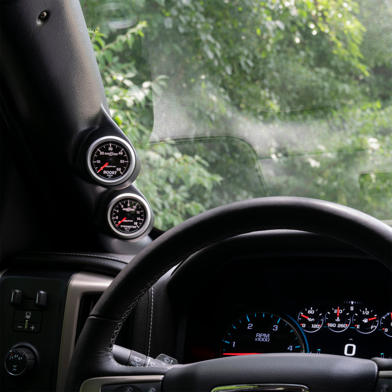 Autometer 2-1/16in Dual Pillar 14-15 Chevy Full Size (Gen 3) Autometer 2-1/16in Dual Pillar 14-15 Chevy Full Size (Gen 3)