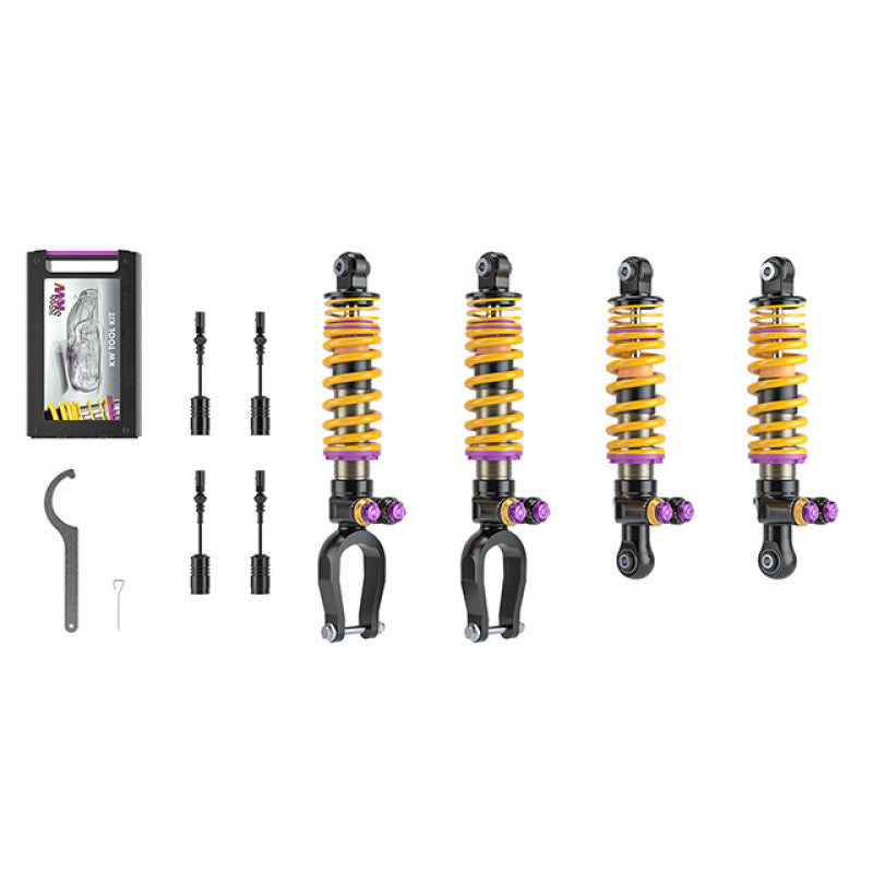 KW Coilover Kit V5 2014+ Lamborghini Huracan (Incl Spyder) w/ NoseLift / w/o Elec. Dampers KW Coilover Kit V5 2014+ Lamborghini Huracan (Incl Spyder) w/ NoseLift / w/o Elec. Dampers
