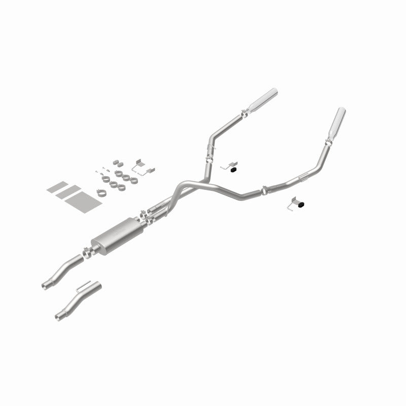 MagnaFlow 11 Ford F-150 3.7L/5.0L/6.2L SS Catback Exhaust Dual Split Rear Exit w/ 3.5in SS Tips MagnaFlow 11 Ford F-150 3.7L/5.0L/6.2L SS Catback Exhaust Dual Split Rear Exit w/ 3.5in SS Tips