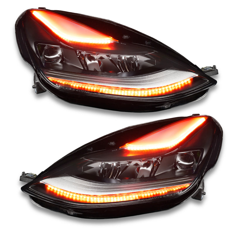 Oracle 2021+ Tesla Model 3 Dynamic ColorSHIFT  Headlight DRL Upgrade Kit SEE WARRANTY Oracle 2021+ Tesla Model 3 Dynamic ColorSHIFT  Headlight DRL Upgrade Kit SEE WARRANTY