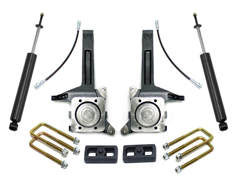 MaxTrac 07-18 Toyota Tundra 2WD 3.5in/2in MaxPro Spindle Lift Kit w/MaxTrac Shocks MaxTrac 07-18 Toyota Tundra 2WD 3.5in/2in MaxPro Spindle Lift Kit w/MaxTrac Shocks