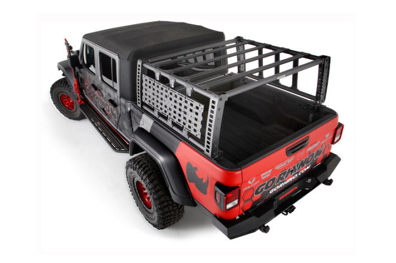 Go Rhino 19-21 Jeep Gladiator XRS Overland Xtreme Rack - Black Go Rhino 19-21 Jeep Gladiator XRS Overland Xtreme Rack - Black