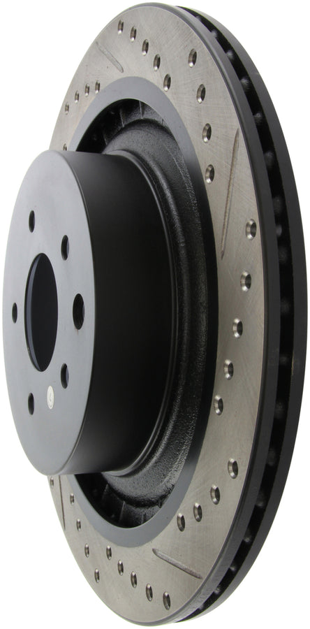 StopTech Infiniti G37 / Nissan 370Z SportStop Slotted & Drilled Rear Left Rotor StopTech Infiniti G37 / Nissan 370Z SportStop Slotted & Drilled Rear Left Rotor