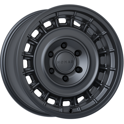 Nomad N502DU Arvo 17x8.5in / 6x120 BP / 0mm Offset / 67.1mm Bore - Dark Gunmetal Wheel