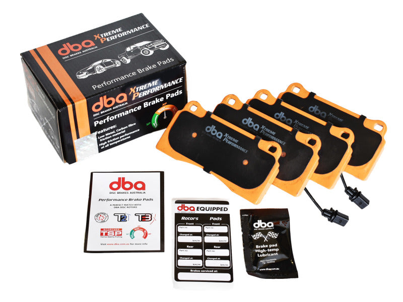 DBA 03-06 EVO / 04-09 STi / 03-07 350Z Track Edition/G35 w/ Brembo XP650 Rear Brake Pads DBA 03-06 EVO / 04-09 STi / 03-07 350Z Track Edition/G35 w/ Brembo XP650 Rear Brake Pads