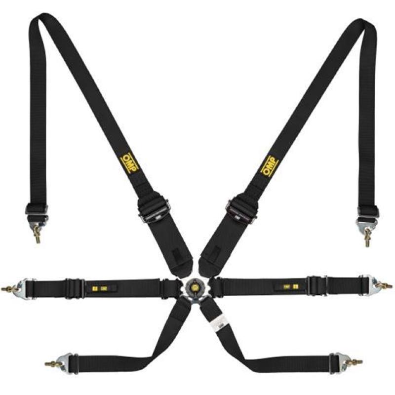 OMP Safety Harness One 2In Convertible Black Pull Up Conv Pull Down - (Fia 8853-2016) OMP Safety Harness One 2In Convertible Black Pull Up Conv Pull Down - (Fia 8853-2016)