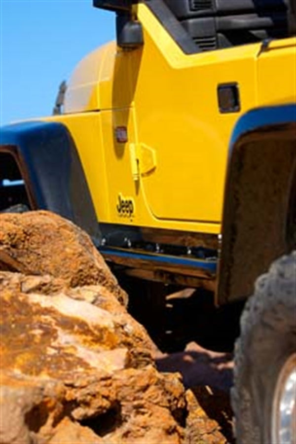 ARB Deluxe Rock Rails Rocker Guards Tj Swb All ARB Deluxe Rock Rails Rocker Guards Tj Swb All