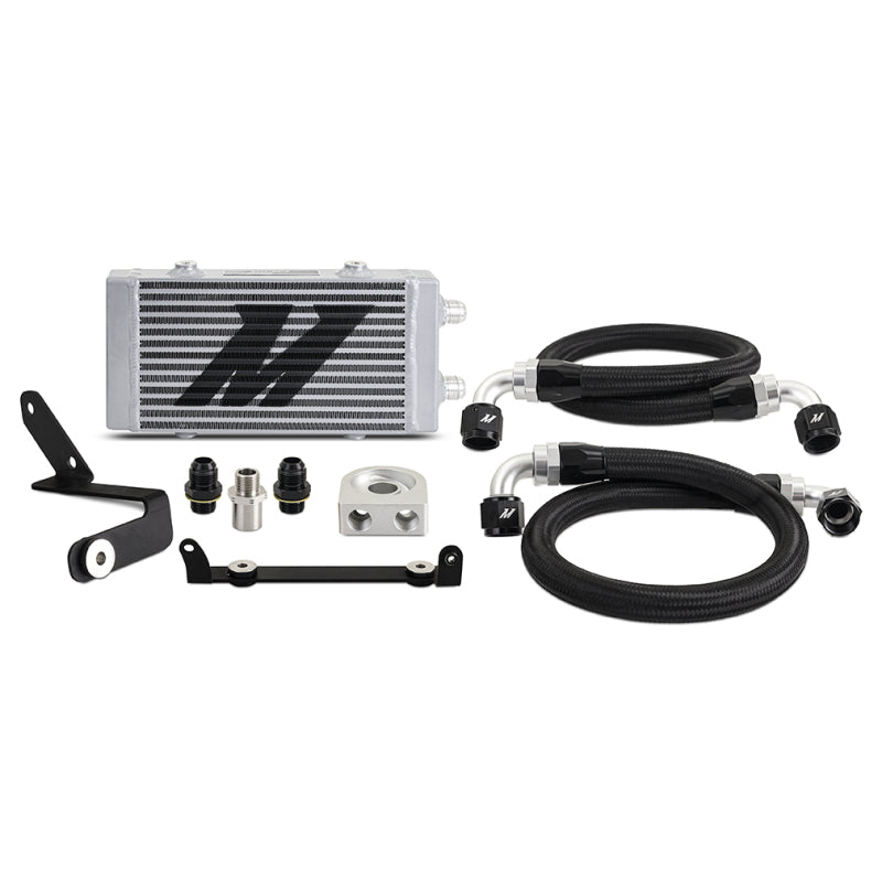 Mishimoto 2023+ Toyota GR Corolla Oil Cooler Kit - Thermostatic - Silver Mishimoto 2023+ Toyota GR Corolla Oil Cooler Kit - Thermostatic - Silver