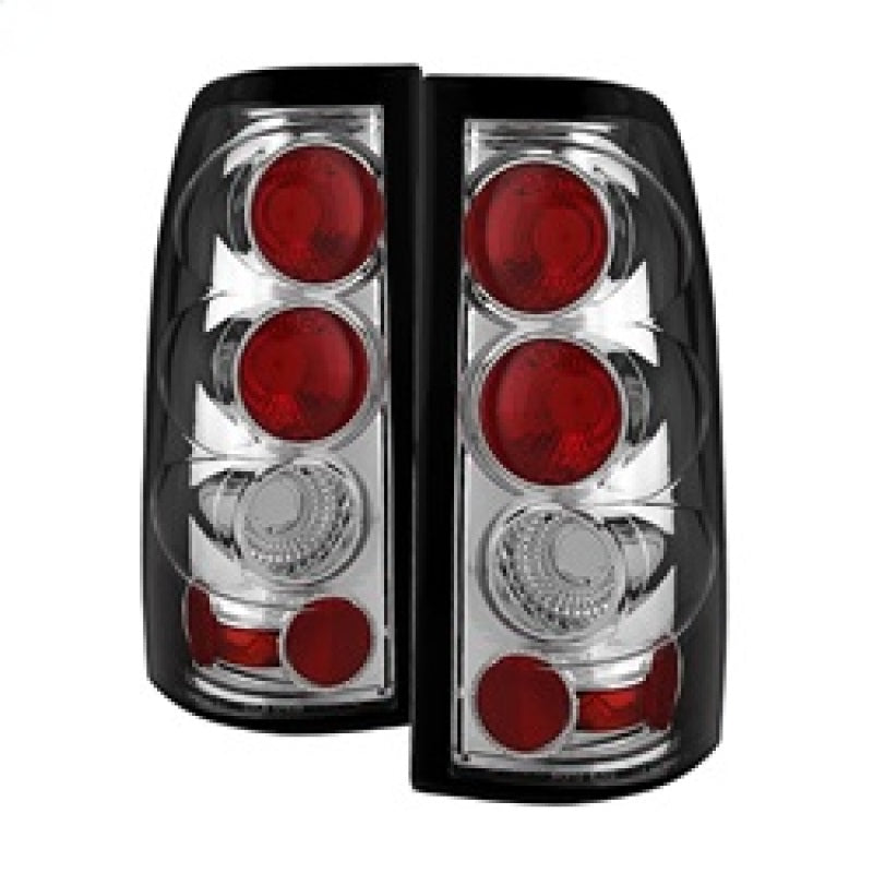 Spyder Chevy Silverado 1500 03-06 (Does Not Fit Stepside)Euro Style Tail Lights Chrm ALT-YD-CS03-C Spyder Chevy Silverado 1500 03-06 (Does Not Fit Stepside)Euro Style Tail Lights Chrm ALT-YD-CS03-C