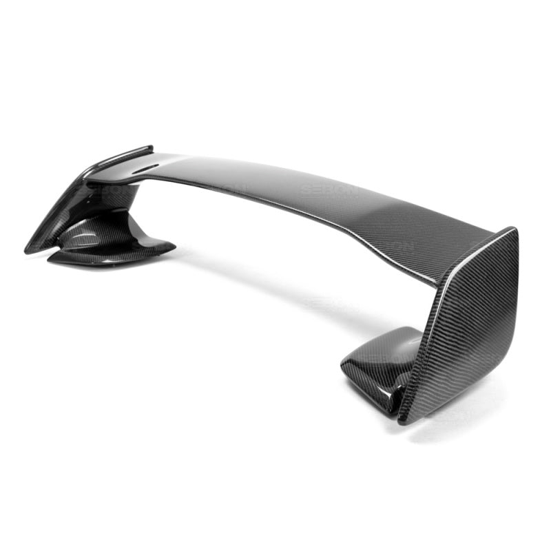 Seibon 08-10 Subaru WRX/STi 4dr OEM-style Carbon Fiber Rear Spoiler Seibon 08-10 Subaru WRX/STi 4dr OEM-style Carbon Fiber Rear Spoiler