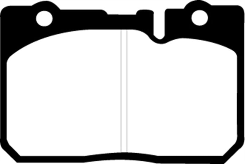 EBC 95-00 Lexus LS400 4.0 Redstuff Front Brake Pads EBC 95-00 Lexus LS400 4.0 Redstuff Front Brake Pads