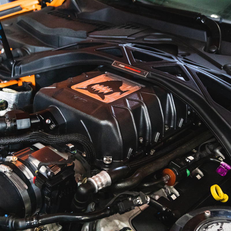 VMP 2020+ Ford Predator Engine Supercharger Lid Upgrade - Black VMP 2020+ Ford Predator Engine Supercharger Lid Upgrade - Black