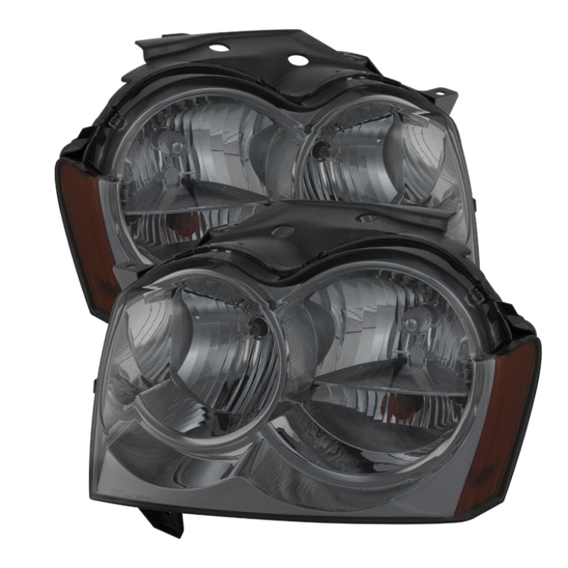 Xtune Jeep Grand Cherokee 05-07 Crystal Headlights Smoke HD-JH-JGC05-AM-SM Xtune Jeep Grand Cherokee 05-07 Crystal Headlights Smoke HD-JH-JGC05-AM-SM