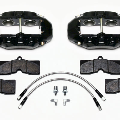 Wilwood D8-4 Front Caliper Kit Black Corvette C2 / C3 65-82