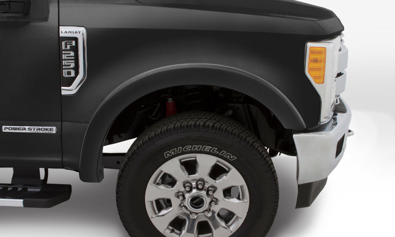 Bushwacker 17-18 Ford F-250 Super Duty OE Style Flares 4pc - Black Bushwacker 17-18 Ford F-250 Super Duty OE Style Flares 4pc - Black