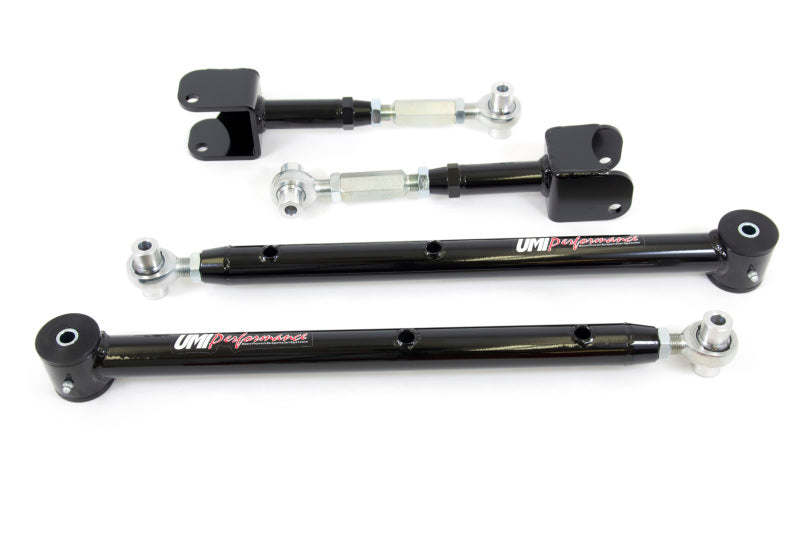 UMI Performance 64-67 GM A-Body Adjustable Upper & Lower Control Arm Kit UMI Performance 64-67 GM A-Body Adjustable Upper & Lower Control Arm Kit