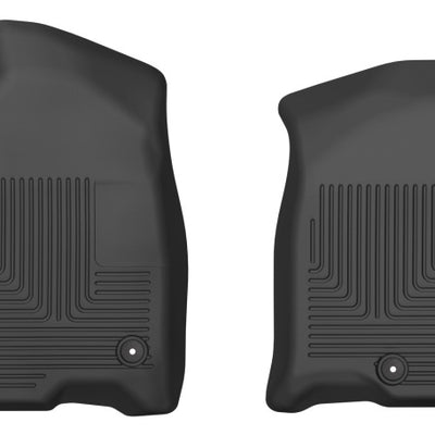 Husky Liners 21-23 Chevy Tahoe / 21-23 Cadillac Escalade X-Act Contour Black Front Seat Floor Liners