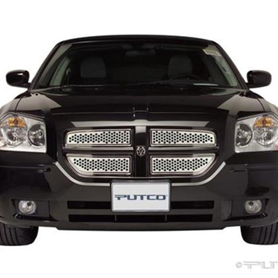 Putco 06-07 Dodge Magnum Main Grille Punch Stainless Steel Grilles
