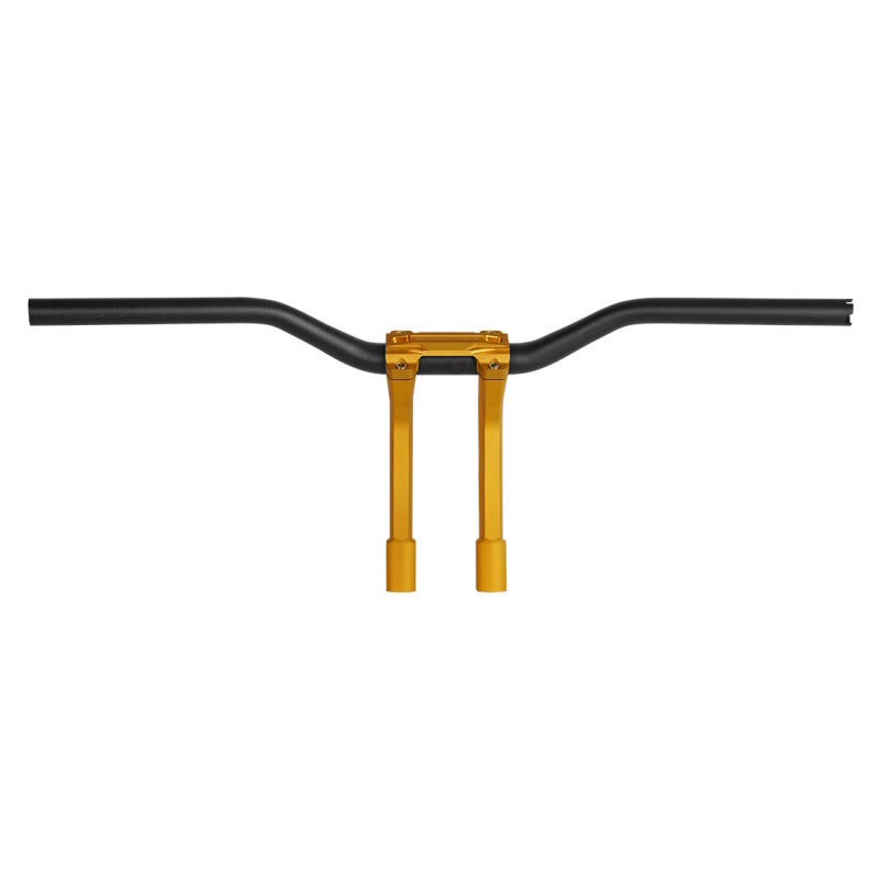 Performance Machine Phatbar/Riser Kit-Ext Wire - Gold Ops Performance Machine Phatbar/Riser Kit-Ext Wire - Gold Ops