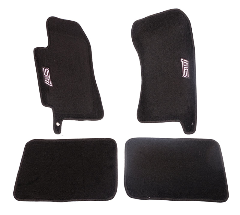 NRG Floor Mats - 04-07 Subaru WRX STI (STi Logo) - 4pc. NRG Floor Mats - 04-07 Subaru WRX STI (STi Logo) - 4pc.