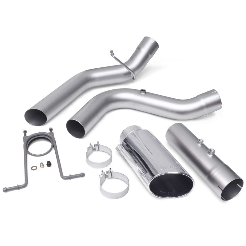 Banks Power 17+ GM Duramax L5P 2500/3500 Monster Exhaust System - SS Single Exhaust w/ Chrome Tip Banks Power 17+ GM Duramax L5P 2500/3500 Monster Exhaust System - SS Single Exhaust w/ Chrome Tip