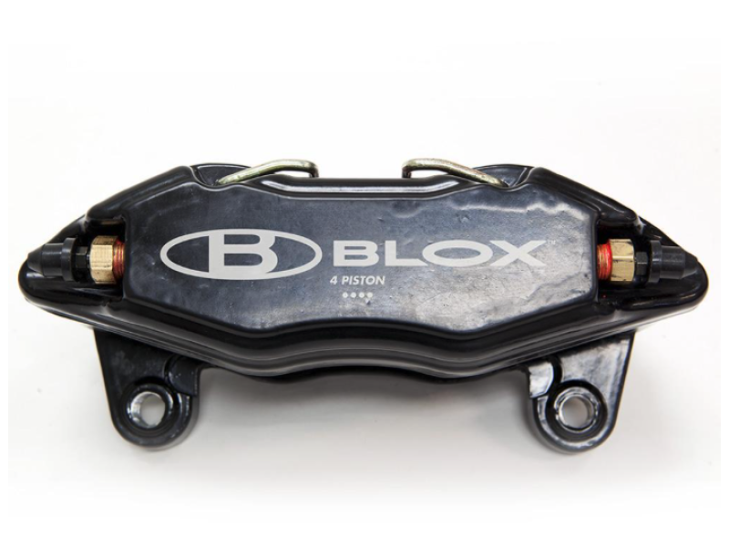 BLOX Racing Forged 4 Piston Calipers - Single (Fits Honda/Acura 262mm Rotors) BLOX Racing Forged 4 Piston Calipers - Single (Fits Honda/Acura 262mm Rotors)