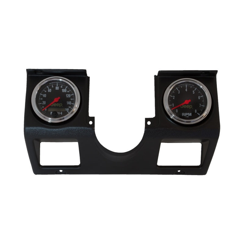 Autometer 87-96 Jeep Wrangler YJ 7pc Direct-Fit Dash Gauge Kit Autometer 87-96 Jeep Wrangler YJ 7pc Direct-Fit Dash Gauge Kit