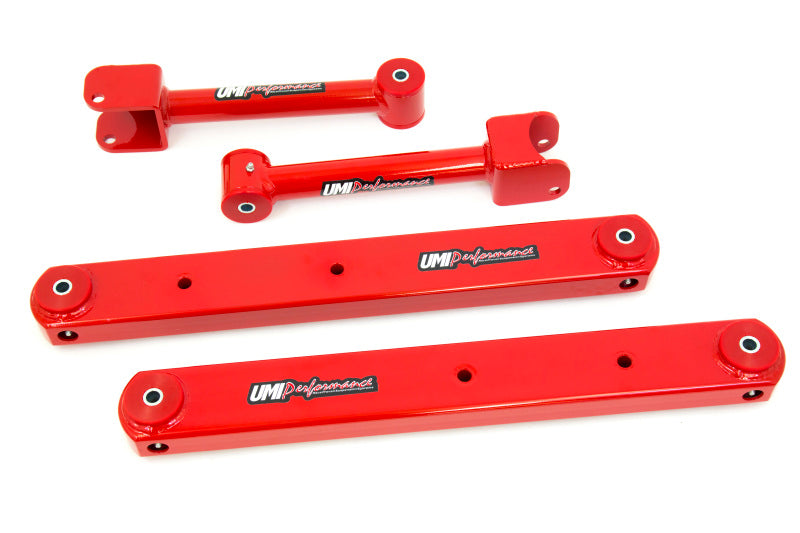 UMI Performance 64-67 GM A-Body Rear Control Arm Kit Fully Boxed Lowers UMI Performance 64-67 GM A-Body Rear Control Arm Kit Fully Boxed Lowers