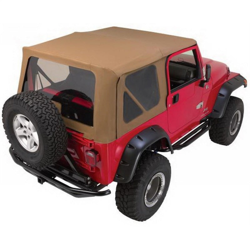 Rampage 1997-2006 Jeep Wrangler(TJ) Complete Top - Khaki Rampage 1997-2006 Jeep Wrangler(TJ) Complete Top - Khaki