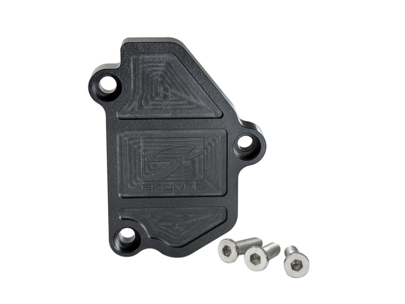 Skunk2 B-Series VTEC Black Anodized Block Off Plate Skunk2 B-Series VTEC Black Anodized Block Off Plate