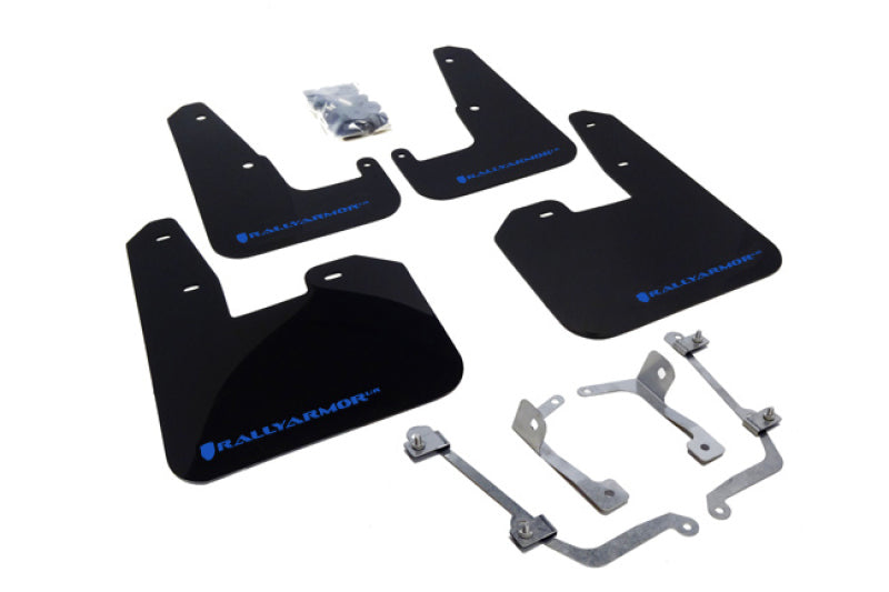 Rally Armor 08-11 Subaru STI (Hatch Only) / 11-14 WRX (Hatch Only) Black UR Mud Flap w/Blue Logo Rally Armor 08-11 Subaru STI (Hatch Only) / 11-14 WRX (Hatch Only) Black UR Mud Flap w/Blue Logo