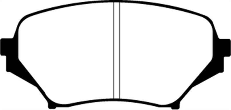 EBC 06-15 Mazda Miata MX5 2.0 Greenstuff Front Brake Pads EBC 06-15 Mazda Miata MX5 2.0 Greenstuff Front Brake Pads