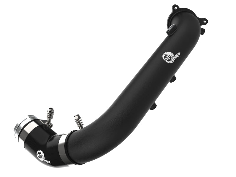aFe BladeRunner Black 2-3/4in Aluminum Charge Pipe 2021 Toyota Supra GR (A90) I4-2.0L (t) B48 aFe BladeRunner Black 2-3/4in Aluminum Charge Pipe 2021 Toyota Supra GR (A90) I4-2.0L (t) B48