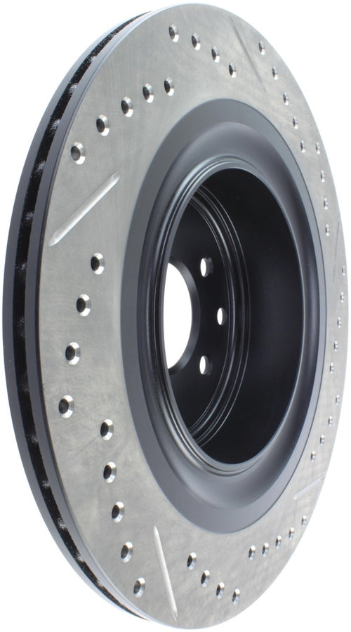 StopTech Infiniti G37 / Nissan 370Z SportStop Slotted & Drilled Rear Right Rotor StopTech Infiniti G37 / Nissan 370Z SportStop Slotted & Drilled Rear Right Rotor