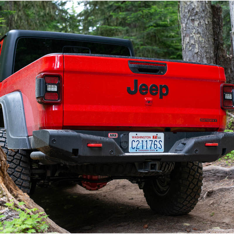 ARB 20-21 Jeep Gladiator JT Rear Bumper No Tire Carrier ARB 20-21 Jeep Gladiator JT Rear Bumper No Tire Carrier