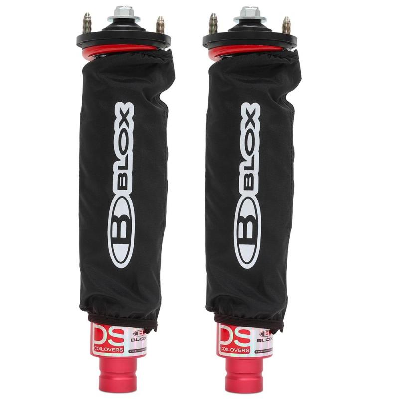BLOX Racing Coilover Covers - Black (Pair) BLOX Racing Coilover Covers - Black (Pair)