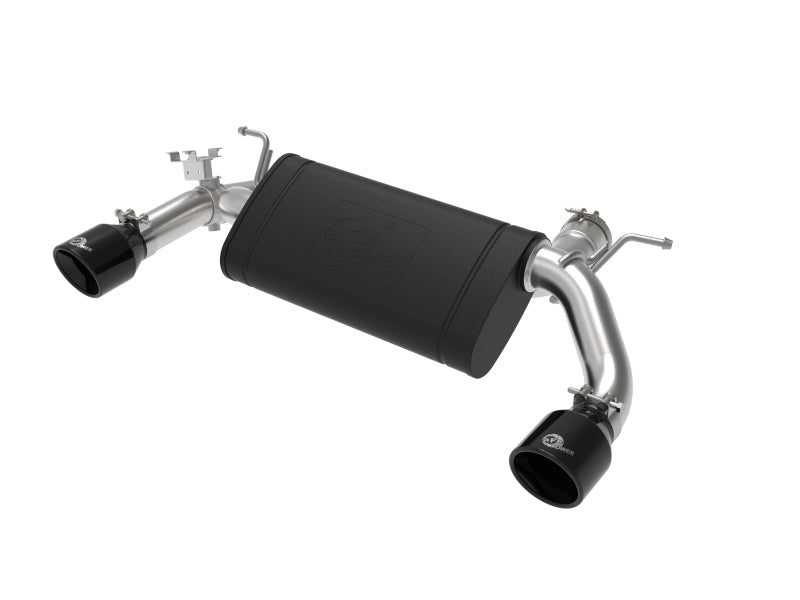 aFe MACHForce XP 3in to 2.5in 304 SS Axle-Back Exhaust w/ Black Tips 14-16 BMW M235i aFe MACHForce XP 3in to 2.5in 304 SS Axle-Back Exhaust w/ Black Tips 14-16 BMW M235i