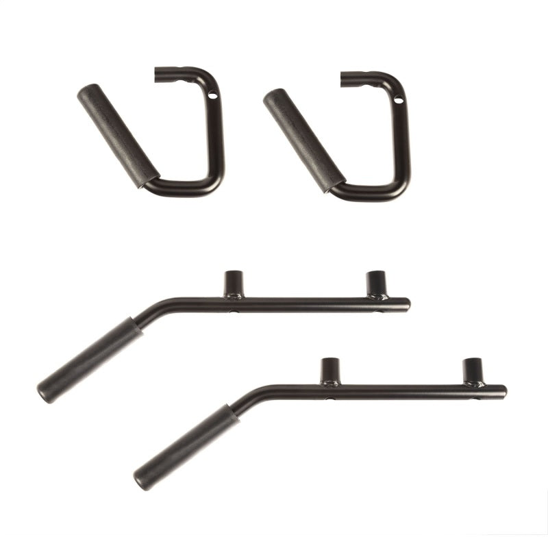 Rugged Ridge Steel Grab Handles F/R Kit Black 07-18 Jeep Wrangler JK/JKU Rugged Ridge Steel Grab Handles F/R Kit Black 07-18 Jeep Wrangler JK/JKU