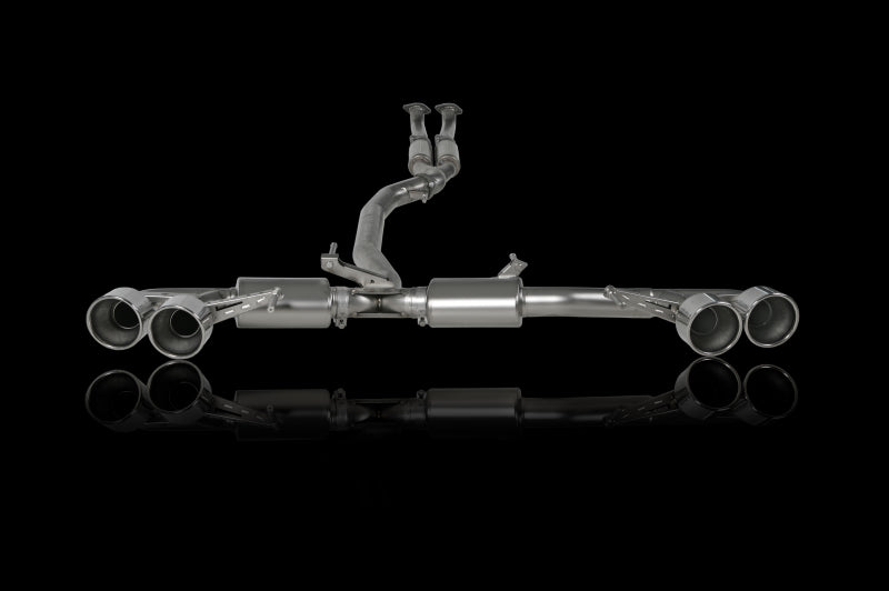Akrapovic 08-17 Nissan GT-R Evolution Line Cat Back (Titanium) (Req. Tips) Akrapovic 08-17 Nissan GT-R Evolution Line Cat Back (Titanium) (Req. Tips)