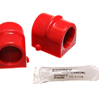 Energy Suspension 04-06 Pontiac GTO 28mm Front Sway Bar Frame Bushing Set - Red