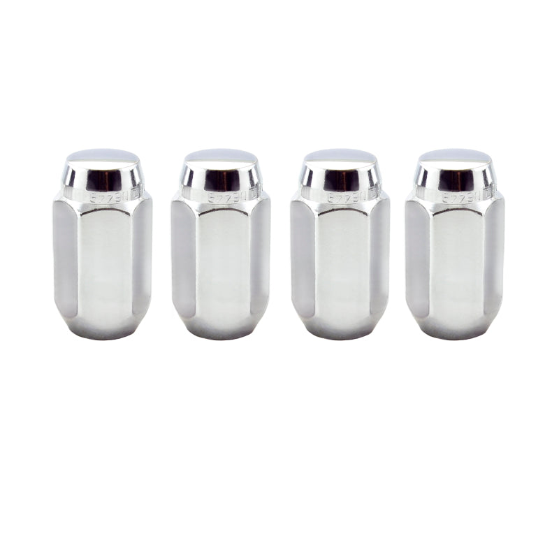 McGard Hex Lug Nut (Cone Seat) M12X1.75 / 13/16 Hex / 1.815in. Length (4-Pack) - Chrome McGard Hex Lug Nut (Cone Seat) M12X1.75 / 13/16 Hex / 1.815in. Length (4-Pack) - Chrome