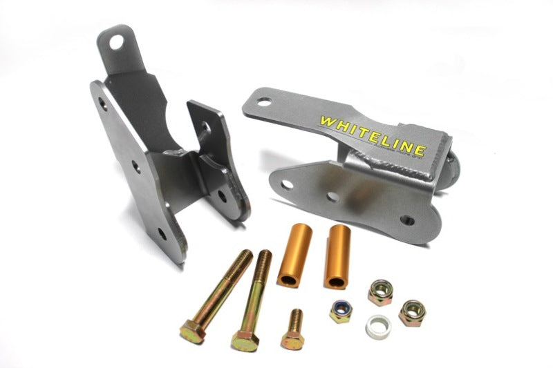 Whiteline 05+ Ford Mustang Coupe (Inc GT & Shelby GT500) Rear C/A - Complete Lwr Rear Mounting Brkt Whiteline 05+ Ford Mustang Coupe (Inc GT & Shelby GT500) Rear C/A - Complete Lwr Rear Mounting Brkt
