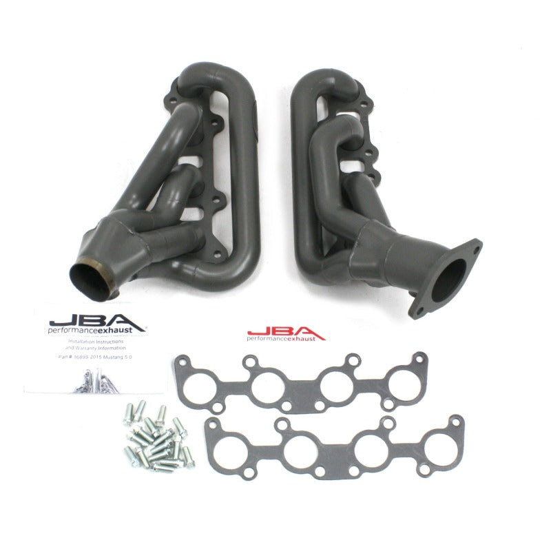 JBA 15-20 Ford Mustang 5.0L Coyote 1-3/4in Primary Ti Ctd Cat4Ward Header JBA 15-20 Ford Mustang 5.0L Coyote 1-3/4in Primary Ti Ctd Cat4Ward Header